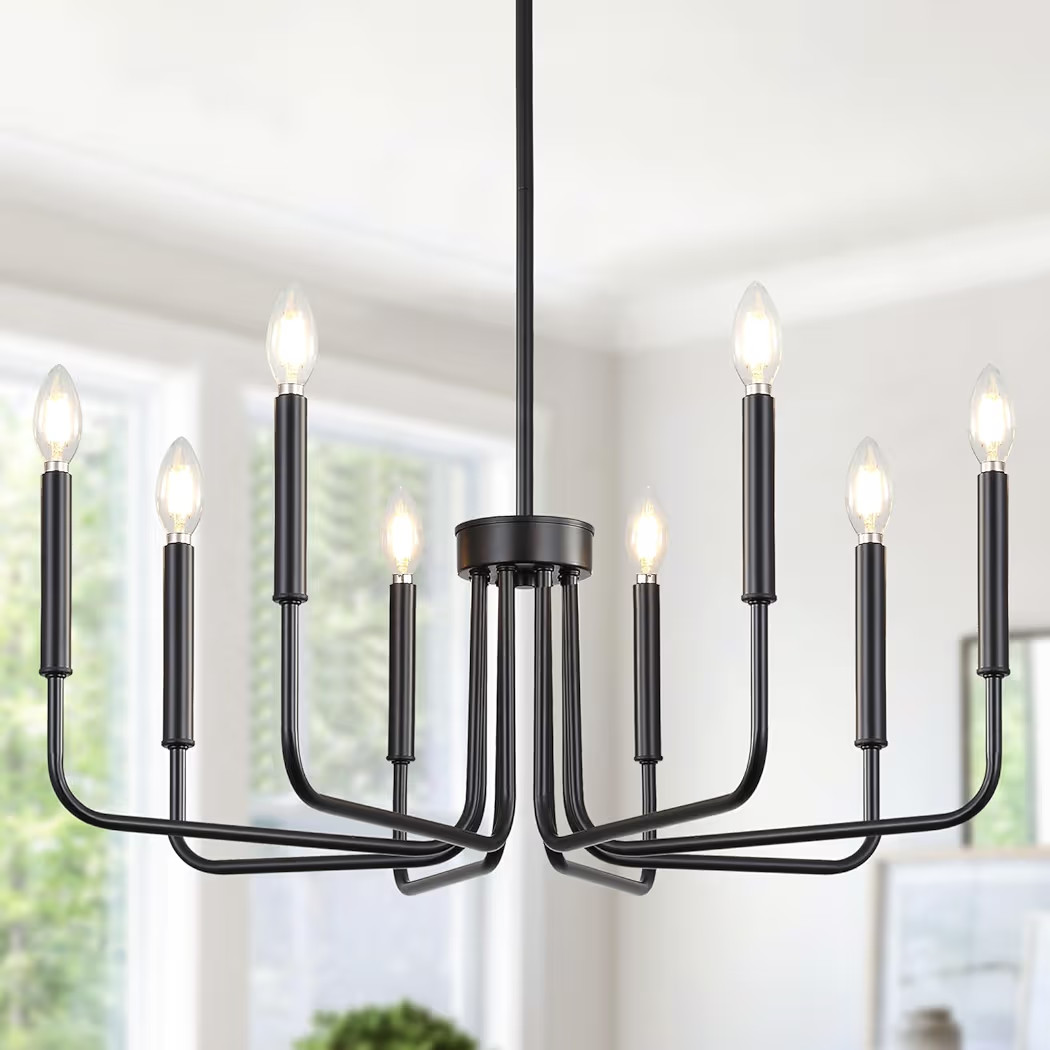 Matte Black Chandelier  | Amazon (US)