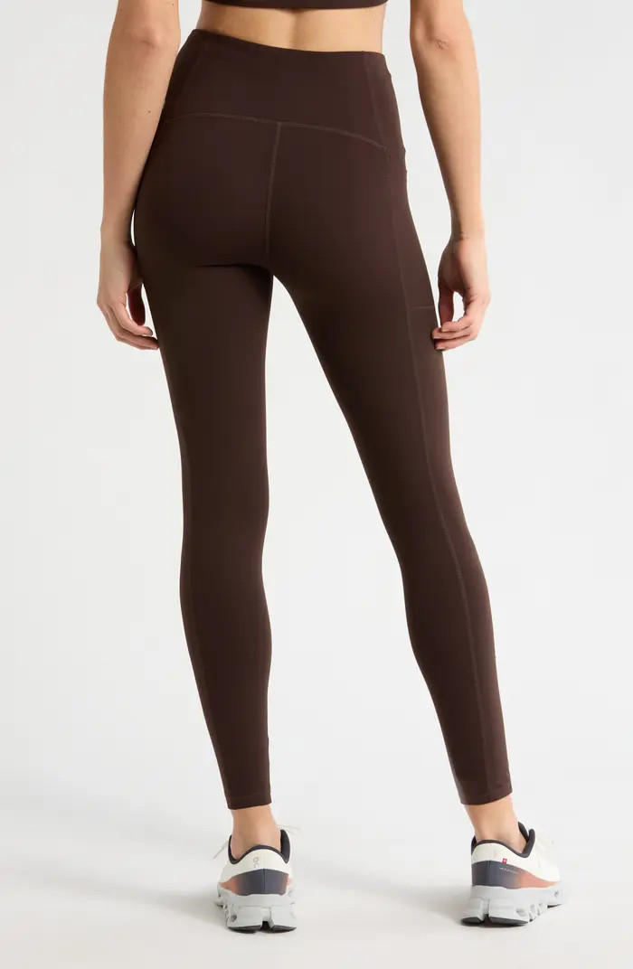 Studio Luxe High Waist Pocket 7/8 Leggings | Nordstrom