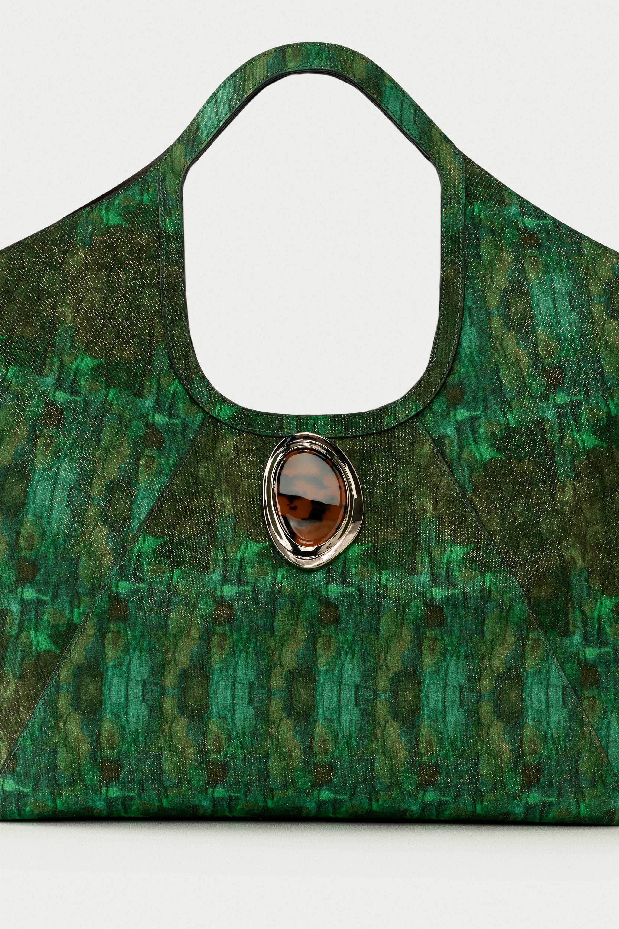 MARISA BERENSON X ZARA PRINTED MAXI SHOPPER | Zara US