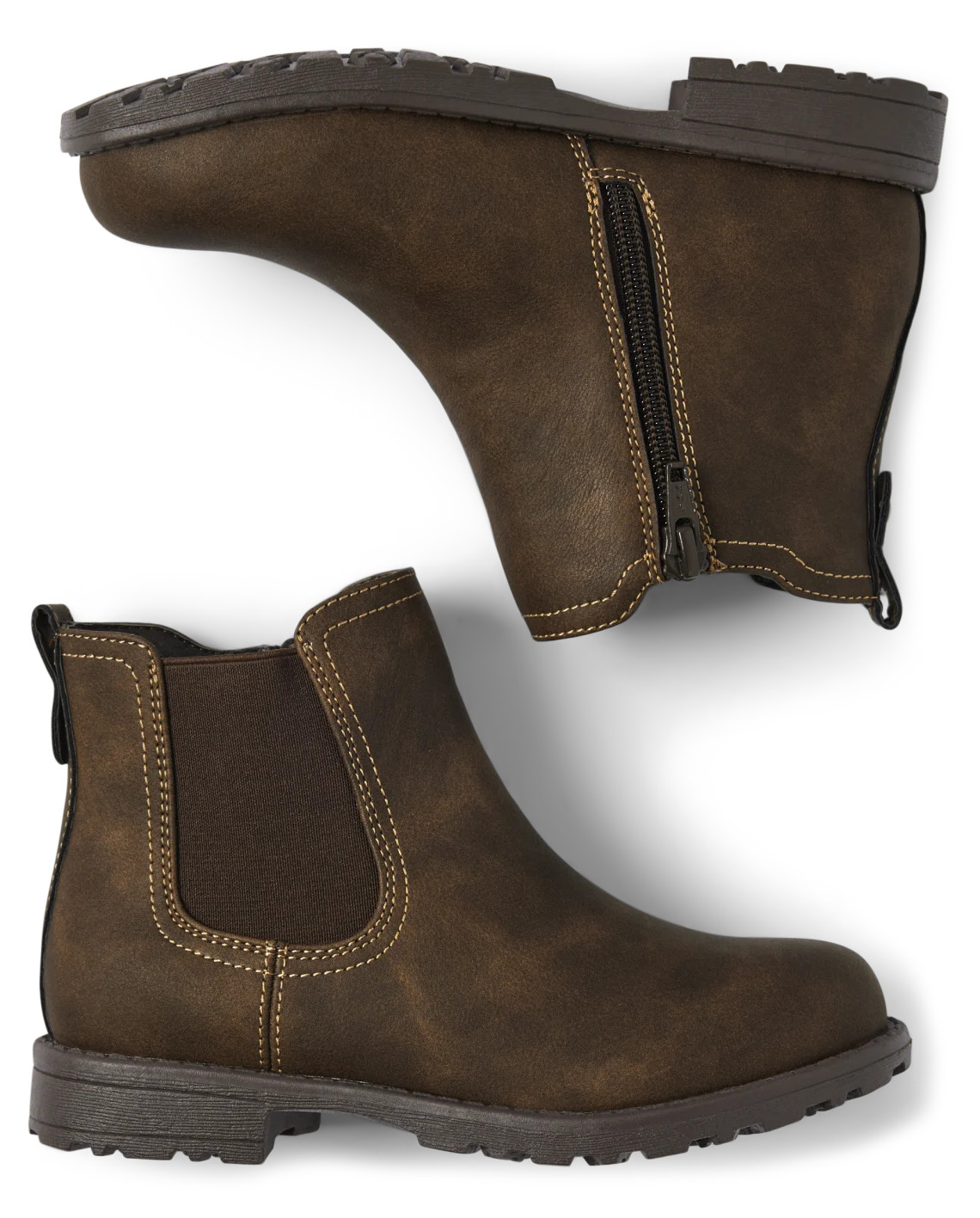 Boys Chelsea Boots - brown | The Children's Place