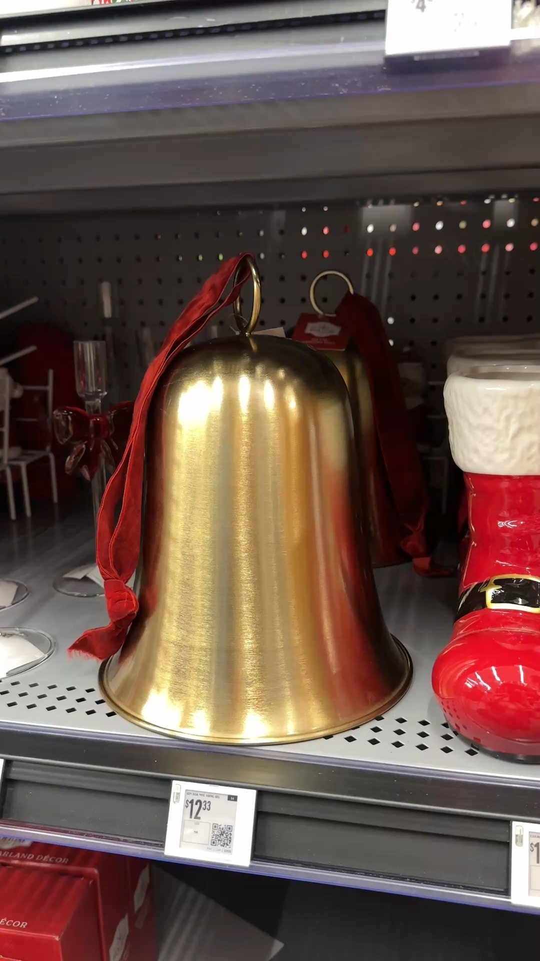 These oversized metal bells from Walmart are stunning 🤍 The perfect statement piece to add that classic Christmas charm to your home — hang them on a hook, mantel, or entryway for an instant festive touch 🎄 #WalmartHome #ChristmasDecor #HolidayFavorites

#LTKHoliday #LTKSeasonal #LTKHome