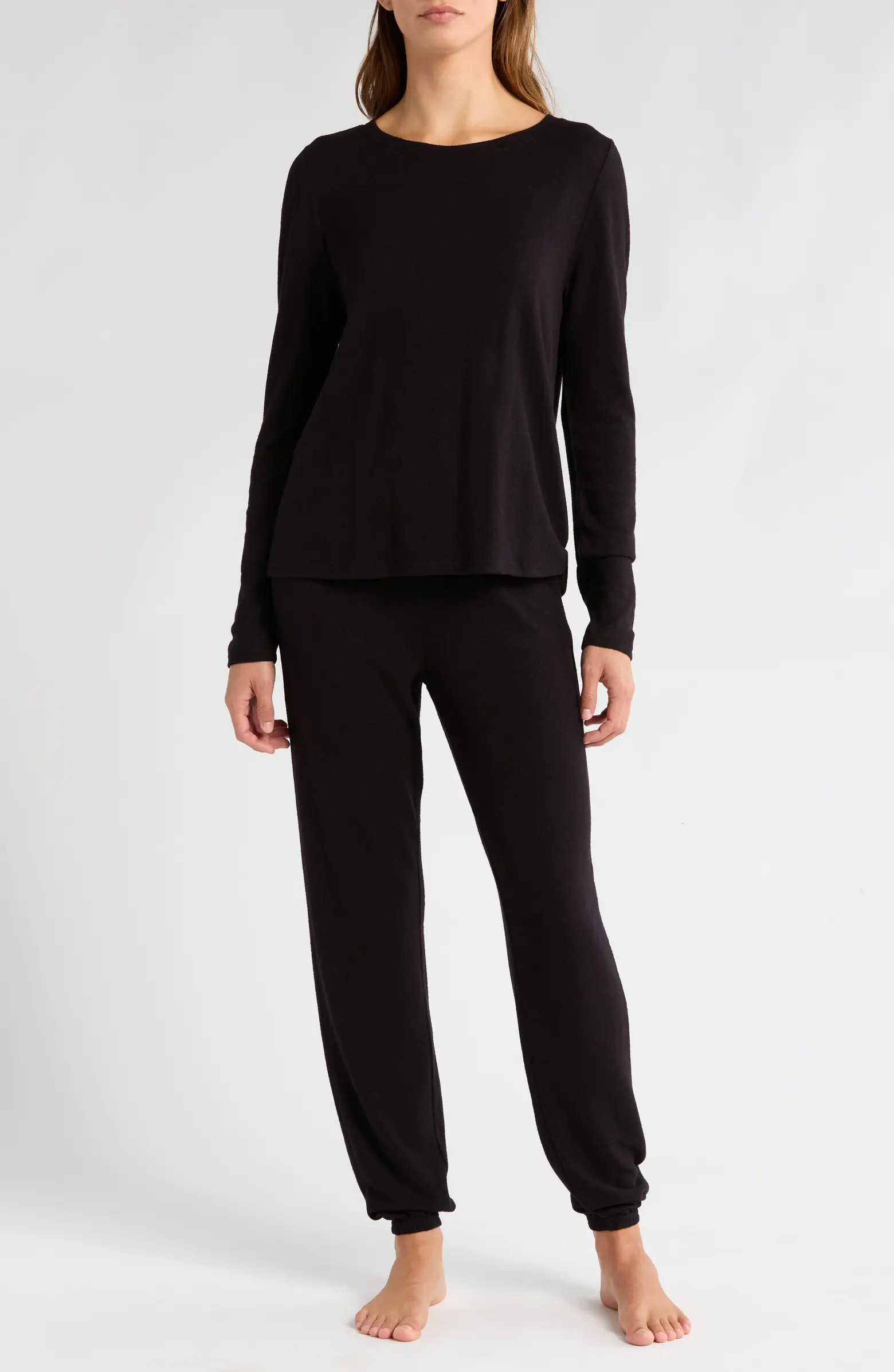 Brushed Hacci Pajamas | Nordstrom