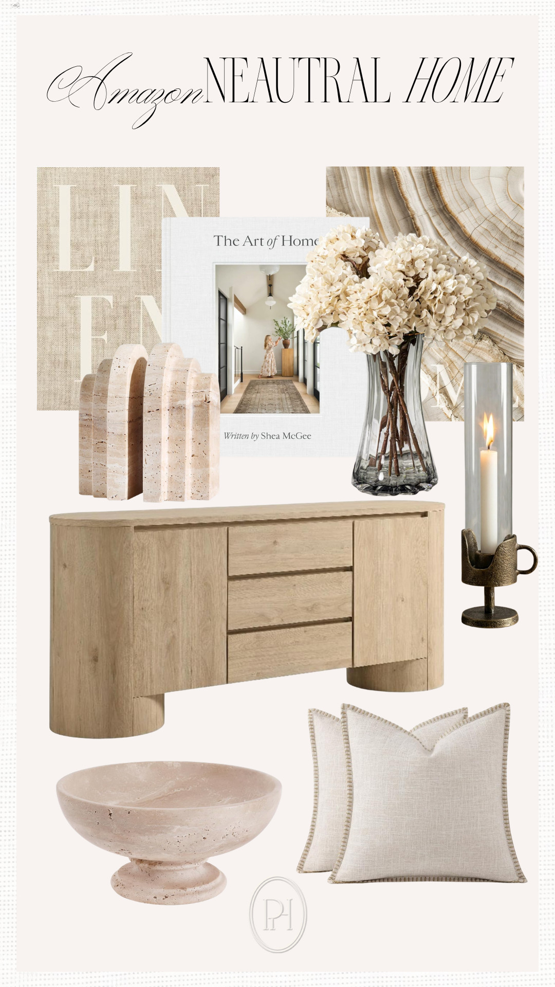 Neutral home decor favorites from Amazon!

wood sideboard, modern furniture, cabinet, sideboard, buffet, neutral furniture, coffee table books, neutral books, decorative books, home decor books, faux florals, faux stems, travertine bookends, home decor, home accents, neutral decor, hurricane candle holder, tapered candlesticks, decorative bowl, pedestal bowl, fruit bowl, neutral throw pillows, tan pillows,  off-white accent pillows 

 #LTKSeasonal #LTKHome