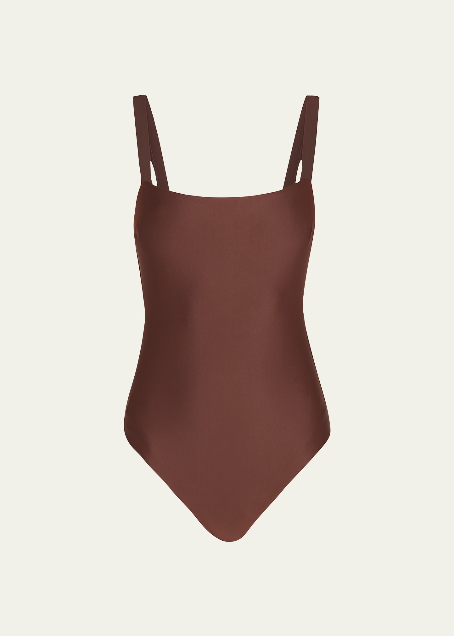 Matteau Square-Neck Maillot One-Piece Swimsuit | Bergdorf Goodman