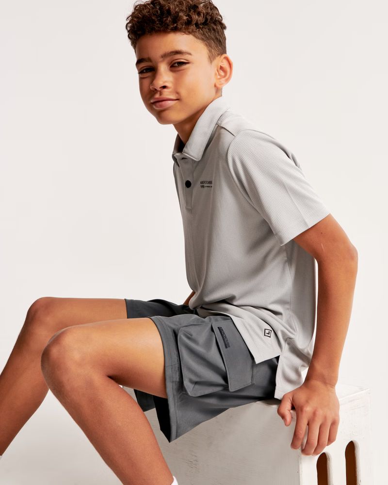 boys ypb motiontek cargo training shorts | boys new arrivals | Abercrombie.com | Abercrombie & Fitch (US)