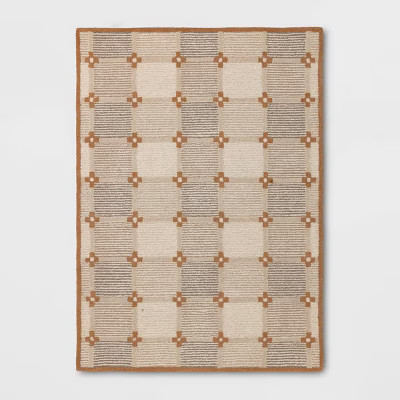 5'x7' Wool Handtufted Area Rug Tan - Threshold™ | Target