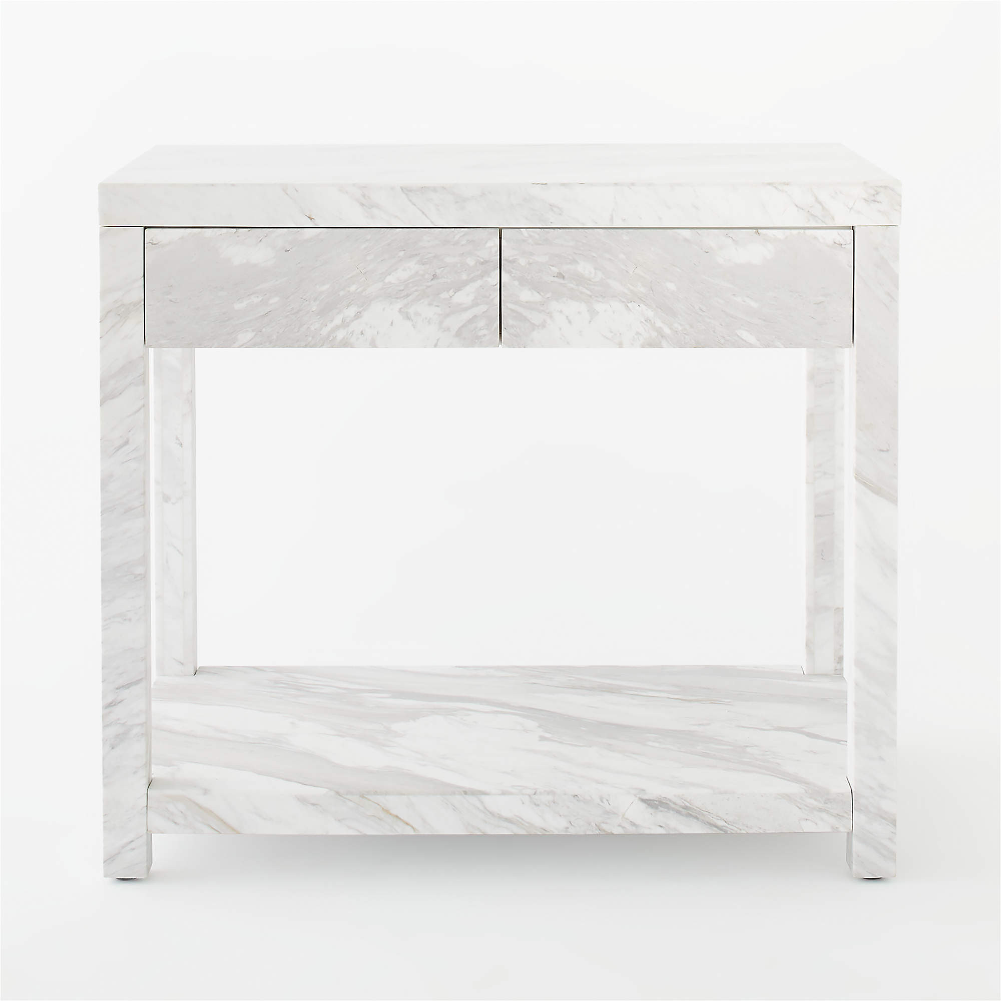 Slab Marble Kitchen Island | CB2 | CB2