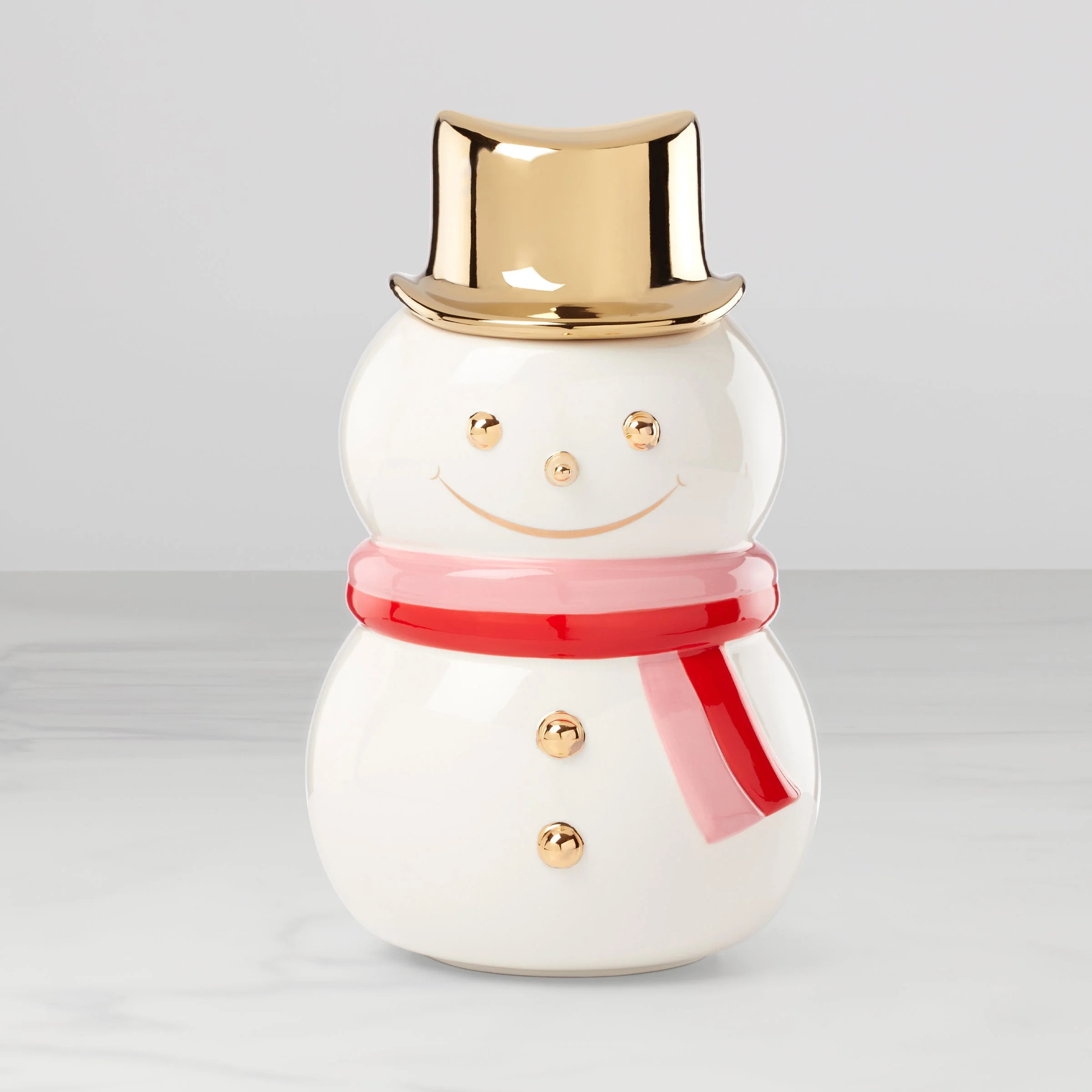 Be Jolly Snowman Cookie Jar | Lenox