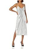 The Drop Women's Zayne Holiday Shine Slip Dress Silver Sequins, XS | Amazon (US)