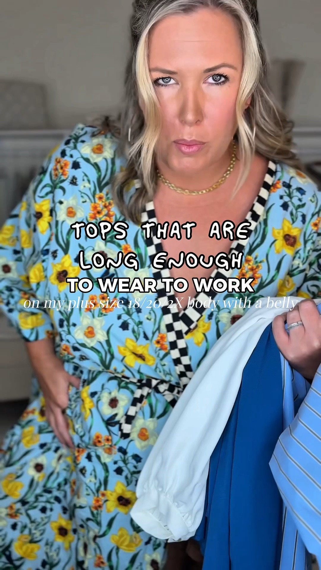 NSale tops! Wearing a 2X in all! Blue is sold out so I linked the black! Plus size, outfit inspo, apron belly, workwear, mom life

#LTKSeasonal #LTKPlusSize #LTKMidsize