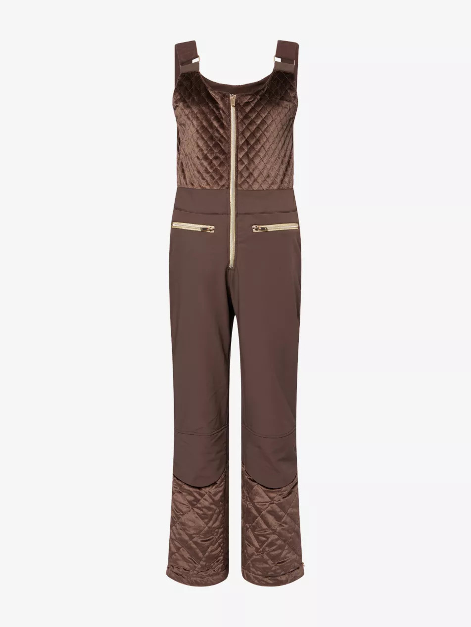 Quilted Velvet Ski Overall | Selfridges