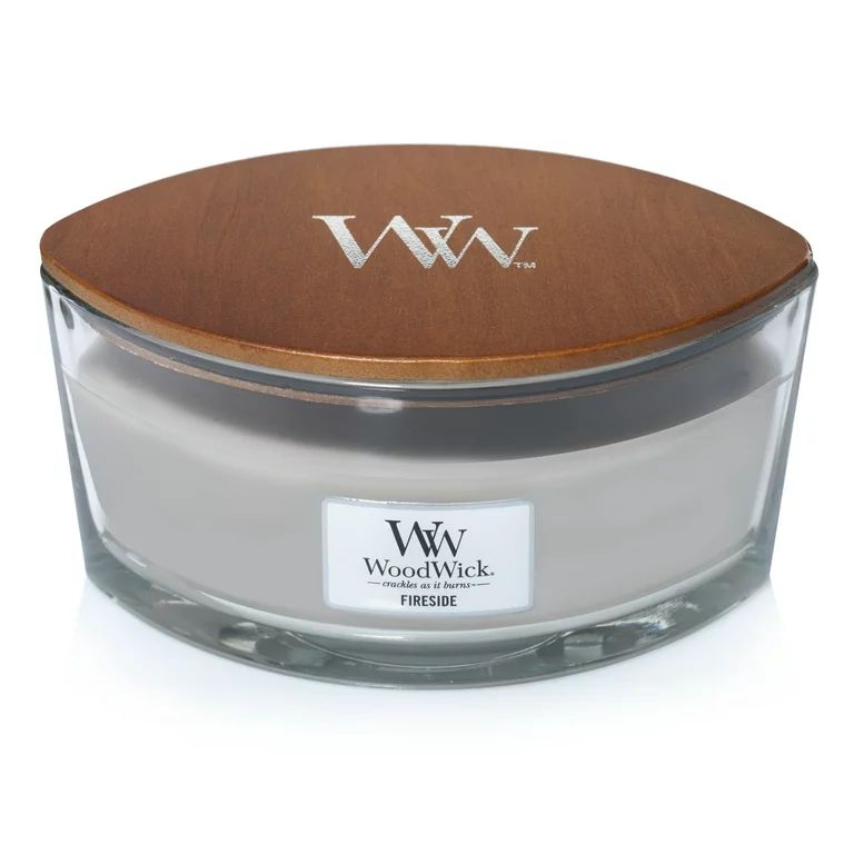 WoodWick Ellipse Scented Candle, Fireside, 16 oz | Walmart (US)