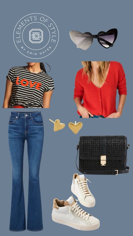 The cutest casual look for this Valentine’s Day!

#LTKstyletip