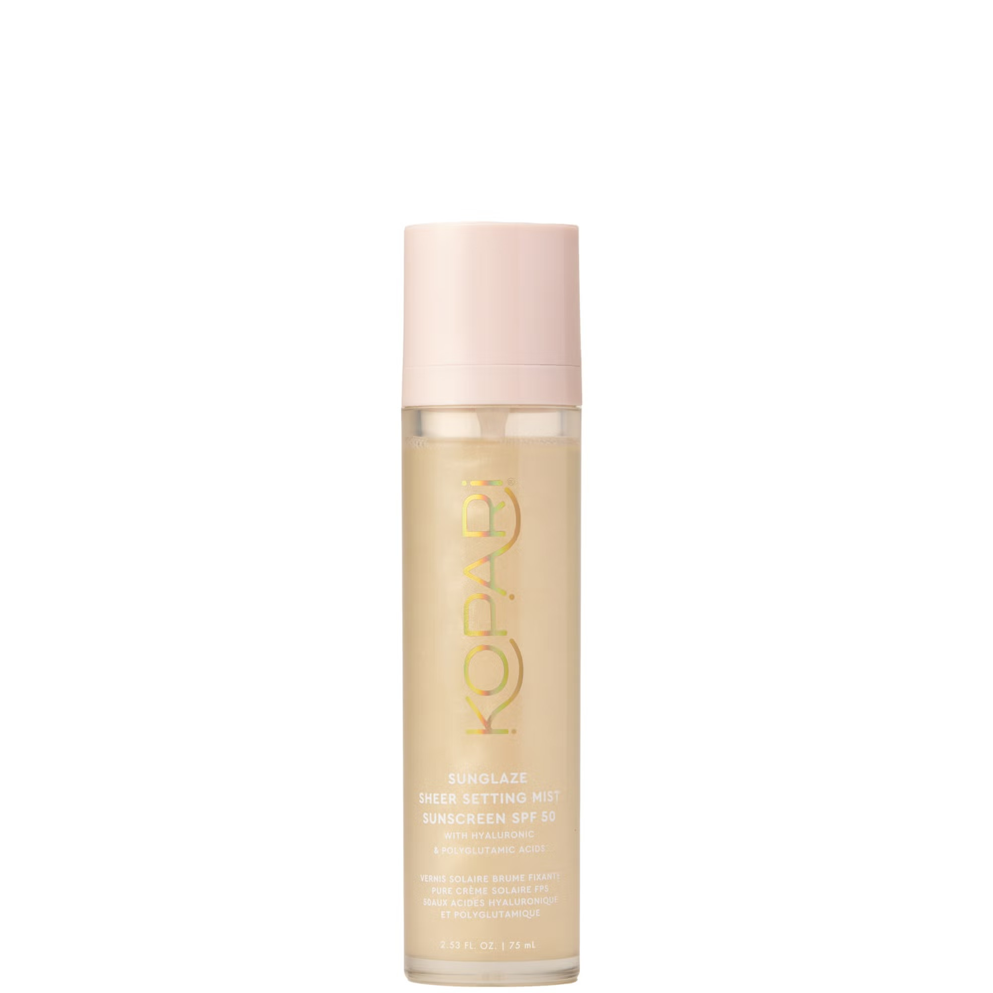 Kopari Beauty Sunglaze Sheer Setting Mist Sunscreen SPF 50 75ml | Cult Beauty