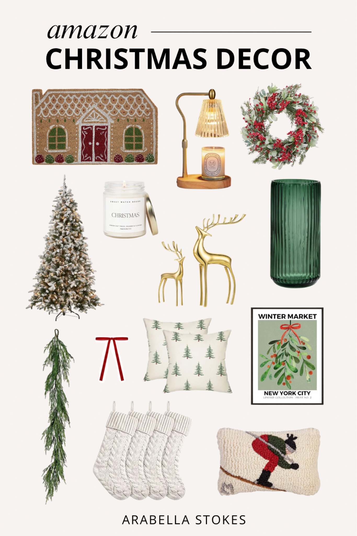 aesthetic, cozy & minimalist christmas decor ideas from amazon ❤️🎄

#LTKHoliday #LTKHome #LTKSeasonal