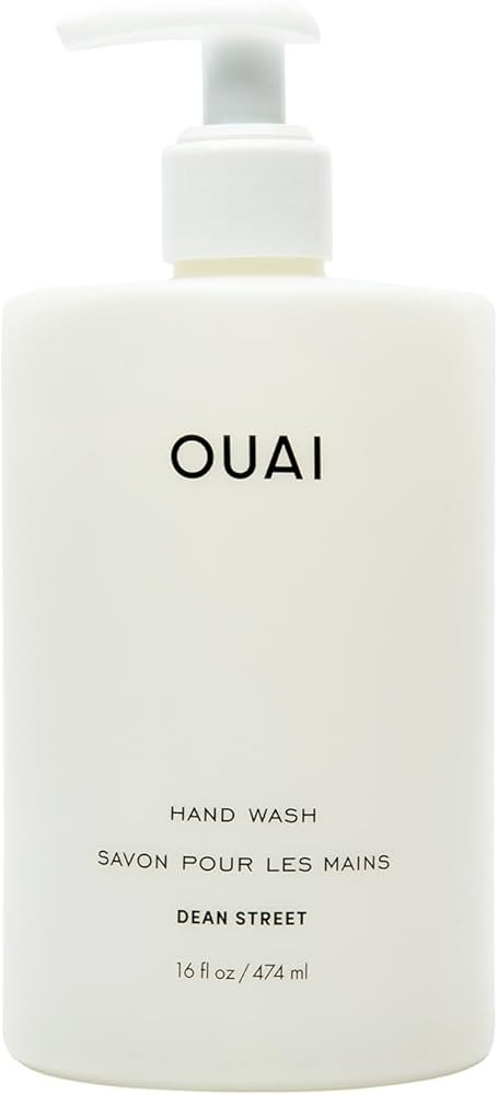 OUAI Hand Wash, Dean Street - Liquid Hand Soap with Jojoba, Avocado, & Rose Hip Oil for Replenish... | Amazon (US)