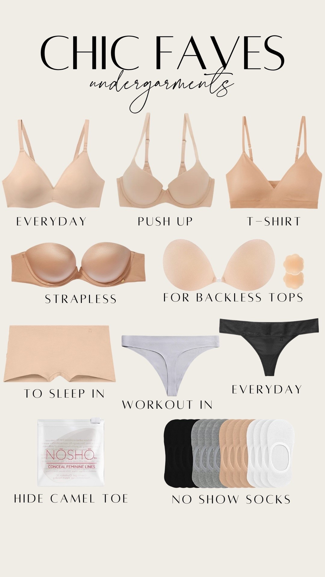 Boring basics - bras, underwear, seamless things, sticky boobs, nipple petals, socks, etc

#LTKFindsUnder50 #LTKPetite #LTKActive