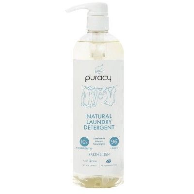 Puracy Fresh Linen Natural Liquid Laundry Detergent - 24 fl oz | Target