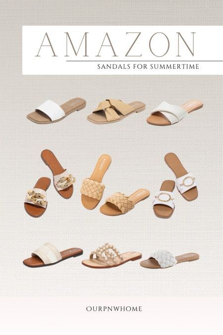 Amazon sandals for summertime!

White sandals, tan sandals, neutral sandals, slides, spring shoes, summer shoes, resort wear, vacation looks, vacation outfit, old money aesthetic, braided sandals

#LTKshoecrush #LTKstyletip #LTKfindsunder50