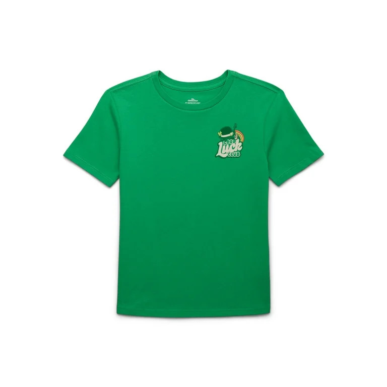 Way to Celebrate Boys St. Patrick's Graphic T-shirt, Sizes 4-18 and Husky | Walmart (US)