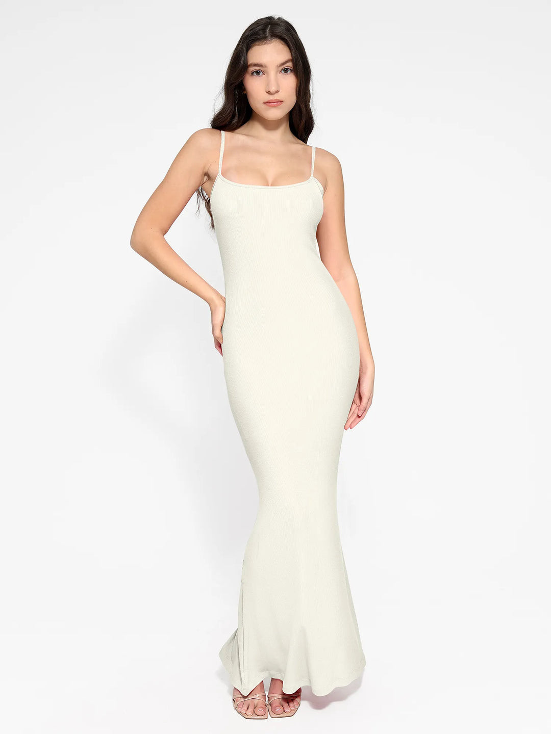 Shapewear Modal Slimming Maxi Slip Dress | Popilush