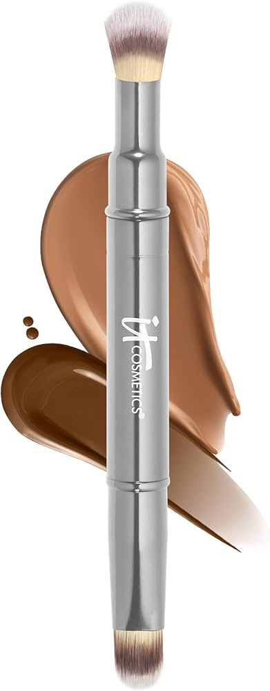 IT Cosmetics Heavenly Luxe Dual Airbrush Concealer Brush #2 - Dual-Ended, 2-in-1 Brush for Liquid... | Amazon (US)