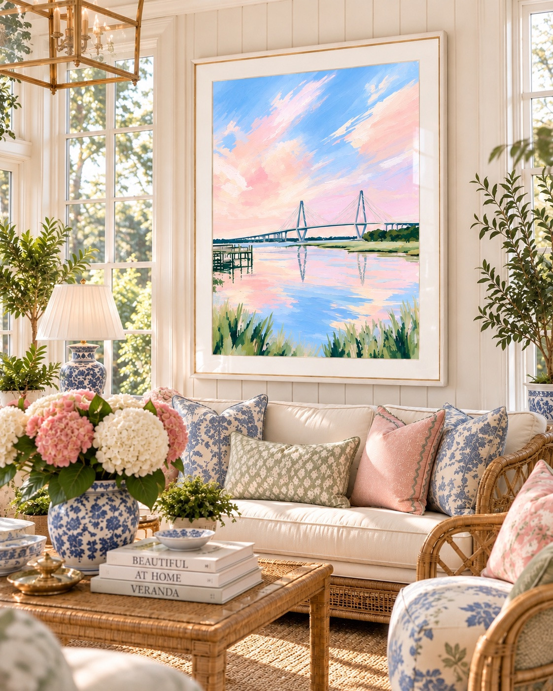 Preppy coastal charm meets Lowcountry views 💕🌿 This pastel Ravenel Bridge print brings the prettiest mix of soft pink, blue and green to a grandmillennial-inspired space. Perfect for a dorm room, bedroom, apartment or gallery wall—and I love it paired with rattan and blue-and-white accents! ✨

Digital download available in my Etsy shop 🎨

#PreppyDecor #CharlestonWallArt #GrandmillennialDecor #CoastalDecor #DormRoomDecor

#LTKSeasonal #LTKHome