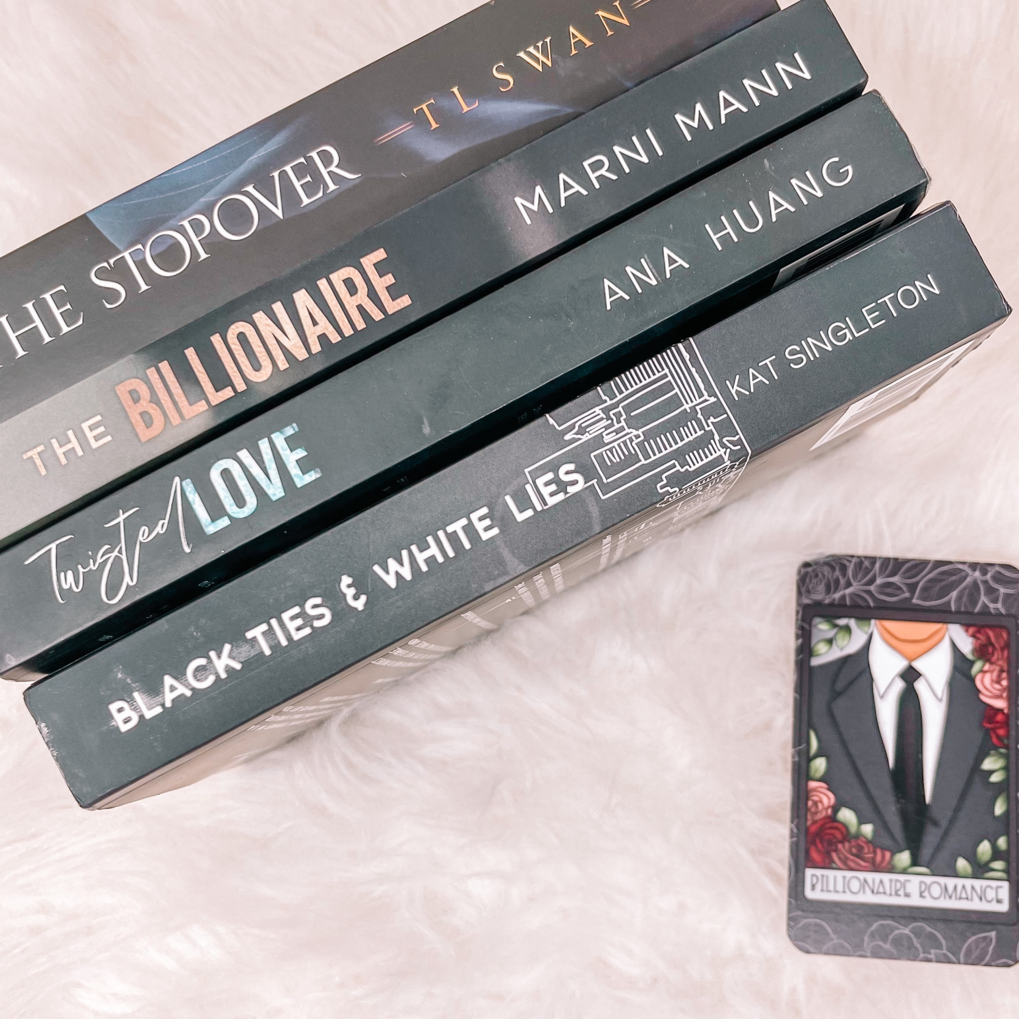 ✨TROPE THURSDAY✨
💰Billionaire Romances💰
I used to think billionaire romances were so cliché in romance novels, but not anymore! I freaking LOVE them! 

Here are some of my favorite billionaire romances:
◾️The Stopover by @tlswanauthor 
◾️The Billionaire by @marnimann 
◾️Twisted Love by @authoranahuang 
◾️Black Ties & White Lies by @authorkatsingleton 

These were all 5⭐️ reads for me with Twisted Love a 4⭐️ read! 

❓What is the latest book that you gave 5 stars to?
🙋🏻‍♀️Fourth Wing over here! The hype is real! 🐉
.
.
.
.

#tinalikesbooks #bookstagram #booksbooksbooks #bookstagrammer #bookinfluencer #bookfluencer #bookreviews #bookreviewer #romancebooklover #bookaesthetic #pinkaesthetic #spicyromance #spicyromancebooks #billionaireromance #romancetropes #tropes #tropethursday #thestopover #thebillionaire #twistedlove #blacktiesandwhitelies #booktok 

#LTKSeasonal #LTKGiftGuide #LTKFind