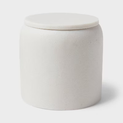 Concrete Resin Collection Covered Jar - Threshold™ | Target