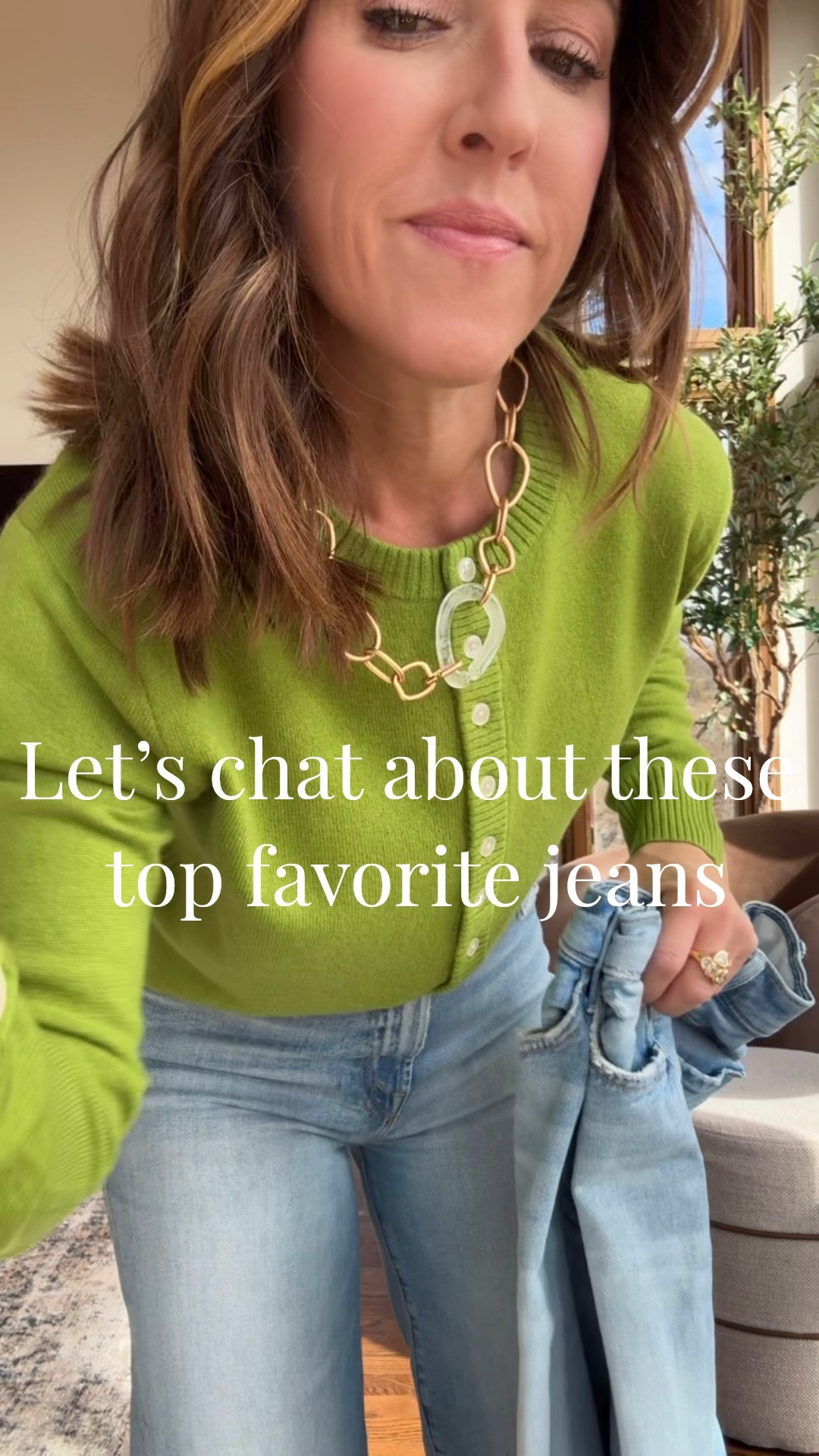 Regular length in my true 25. I cut one pair and left one 
Best jeans. So flattering  

#LTKPetite #LTKOver40 #LTKootd