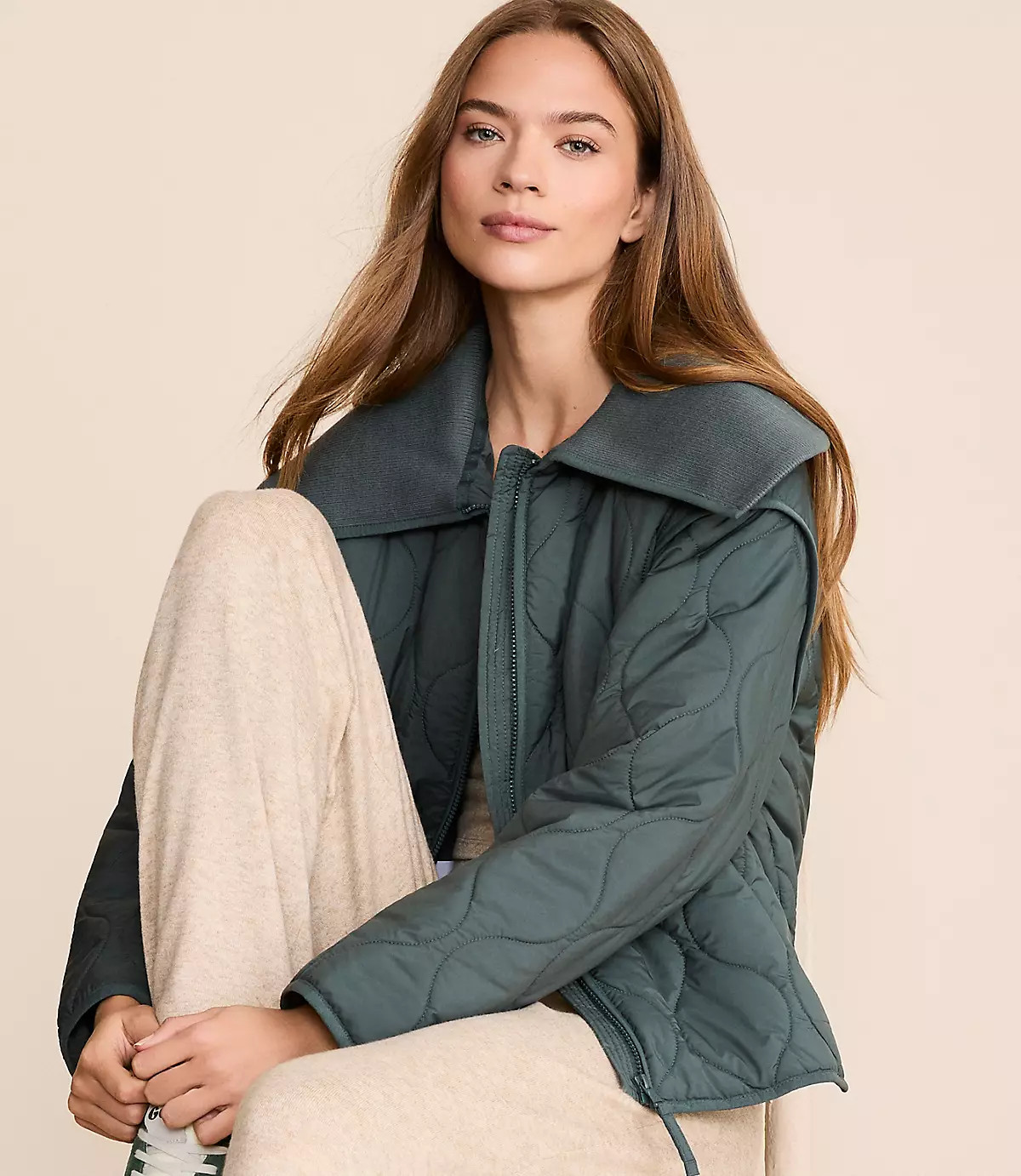 Lou & Grey Quilted Jacket | LOFT