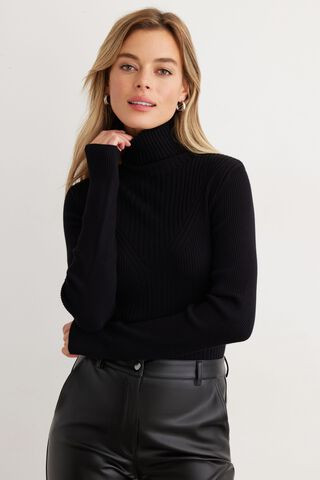 Turtleneck Sweater | Dynamite Clothing