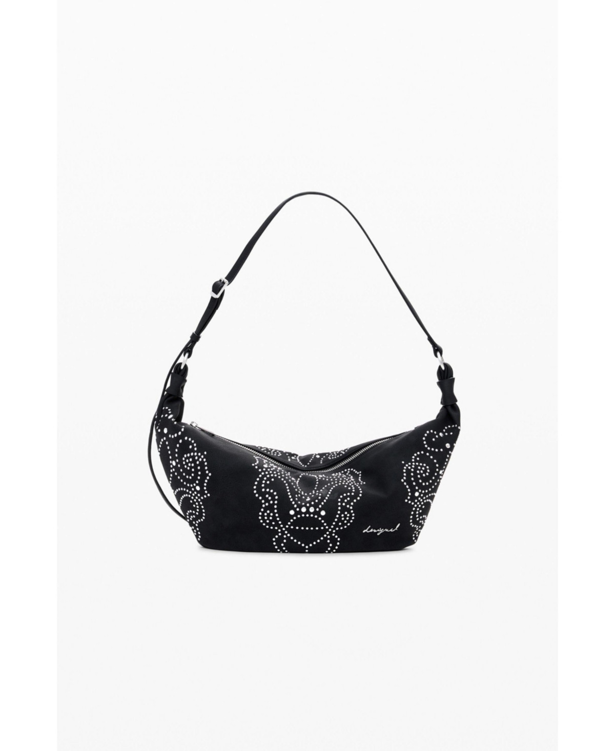 Desigual Women's Small faux leather studded bag - Black | Macy's