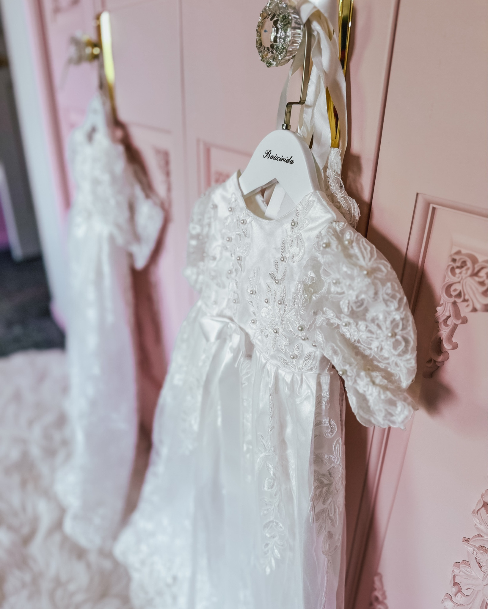 Our girl’s stunning baptism dresses. We got the long ones for church and the short ones for the party afterwards since it’s really hot outside. 

#LTKWedding #LTKBaby #LTKParties