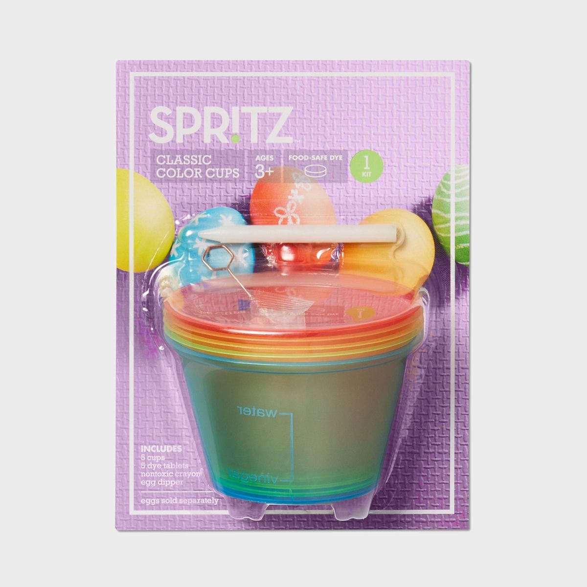5pk Easter Egg Coloring Cup Basic - Spritz™ | Target