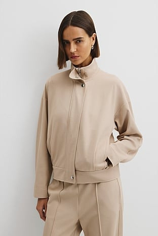 Twill Track Jacket | Country Road