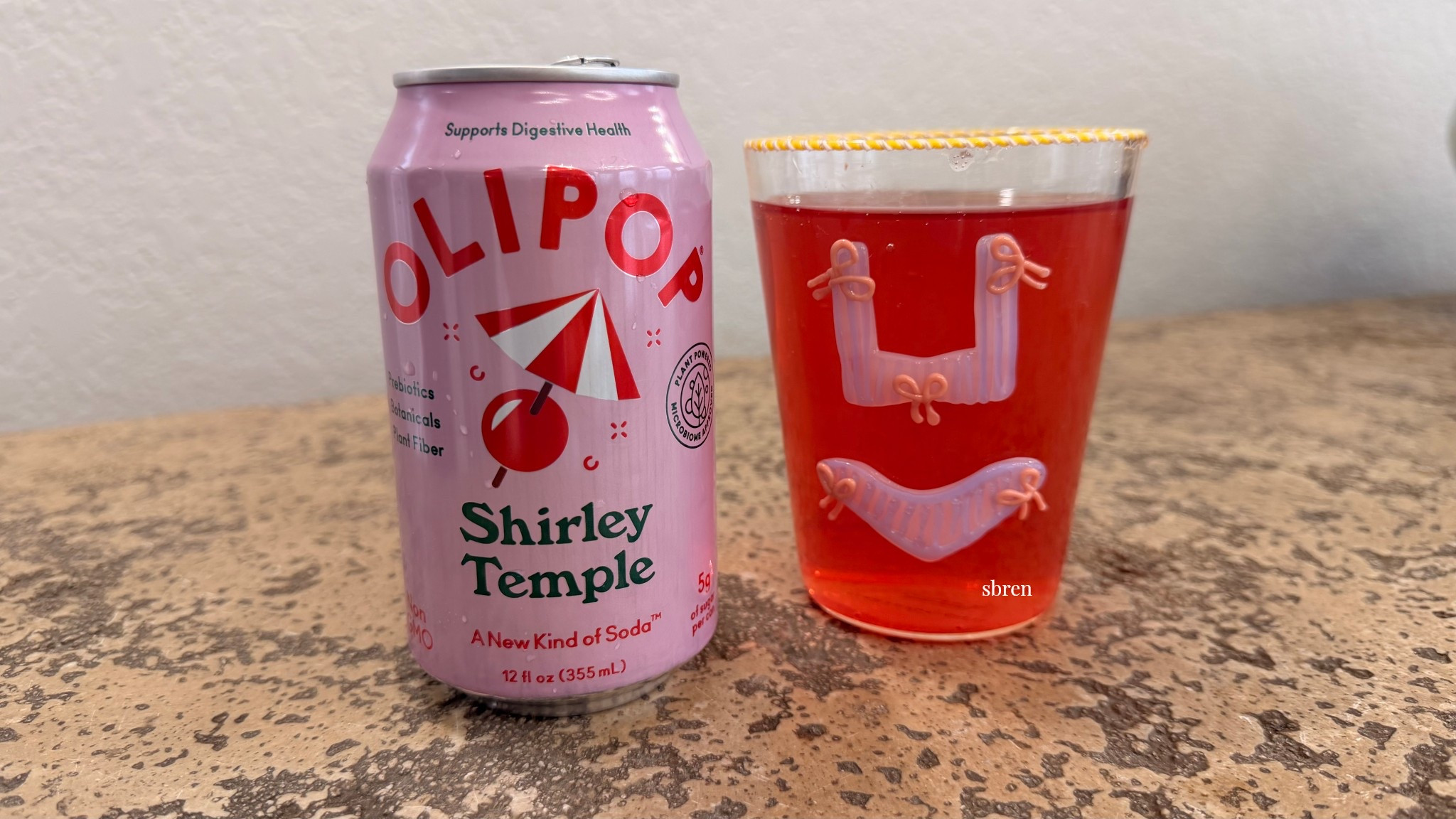 my favorite Olipop (Shirley temple) in my new favorite glass from @Anthropologie  

#LTKSwim #LTKMothersDay #LTKHome