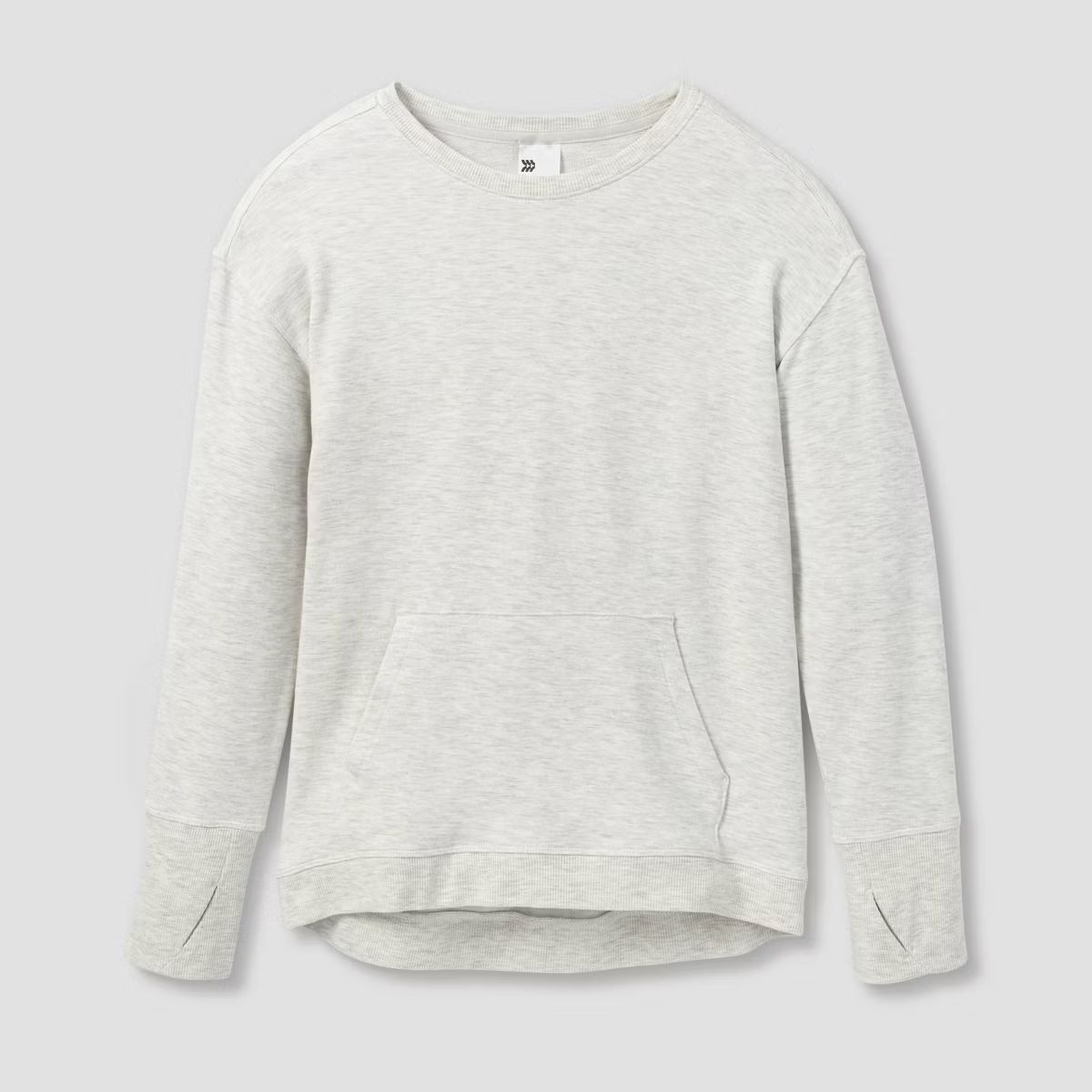 Girls' Cozy Lightweight Fleece Crewneck Sweatshirt - All In Motion™ | Target