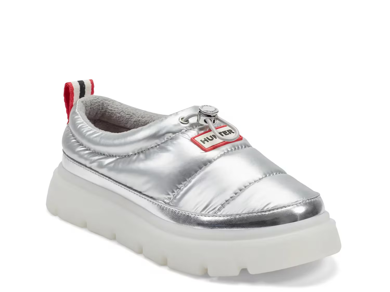 HUNTER Madi SlipOn | Women's | Silver Metallic | Size 11 | Slip-Ons | Platform | DSW