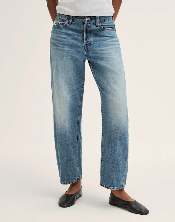 The Curvy Barrel-Leg Jean | Madewell