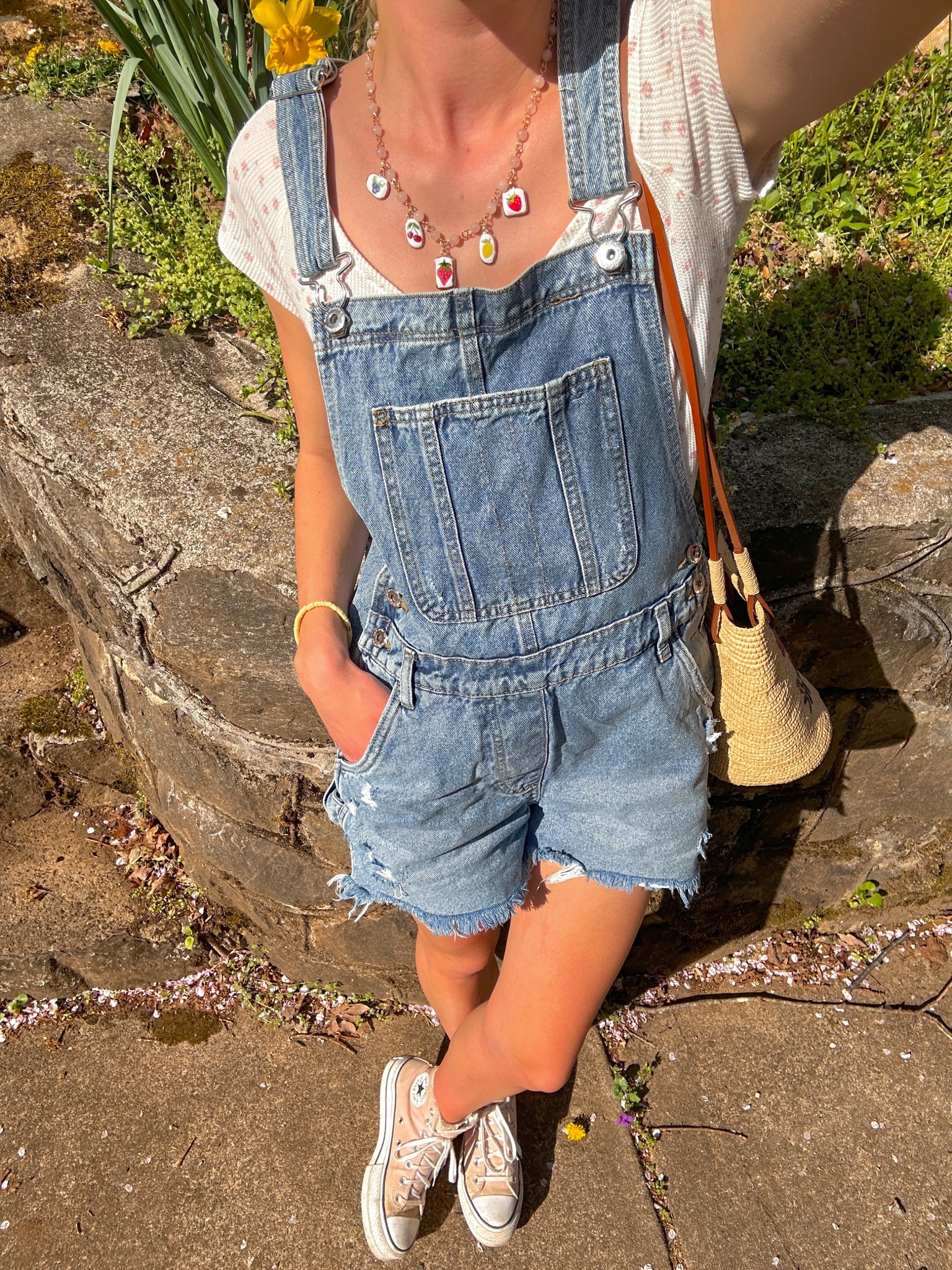my outfit today 🌺🧚🏼



spring outfit ideas, overalls, spring outfits, spring fashion 