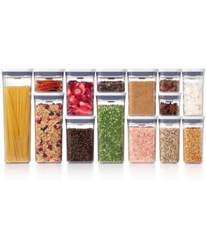 Oxo Pop 20-Pc. Food Storage Container Set | Macys (US)