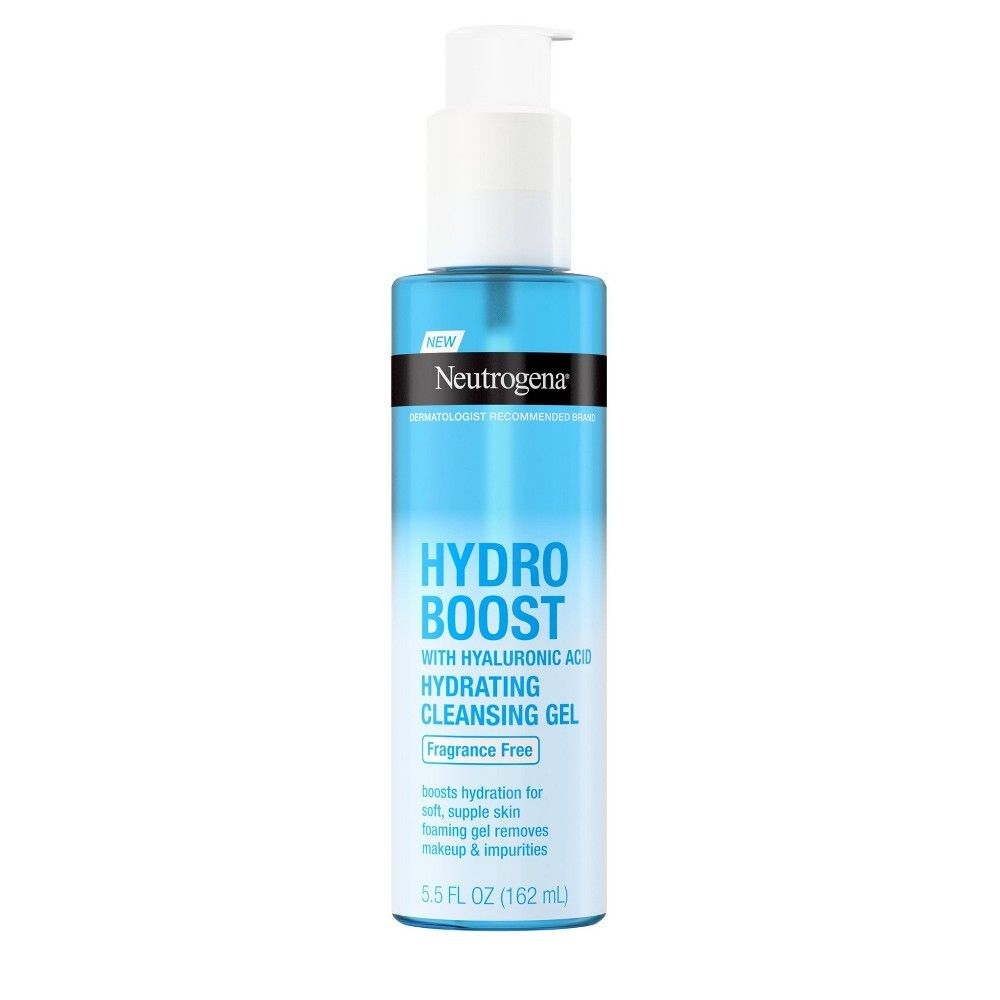 Neutrogena Hydro Boost Hydrating Fragrance Free Cleansing Gel - 5.5 fl oz | Target