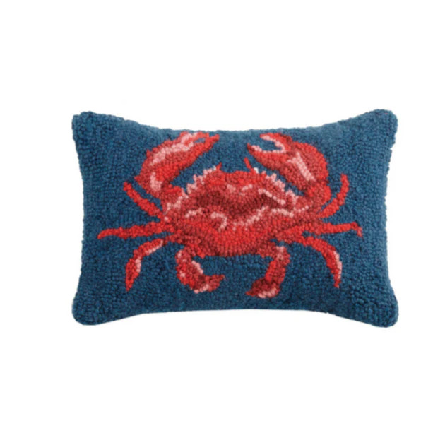 Crab Hook Pillow | Cailini Coastal