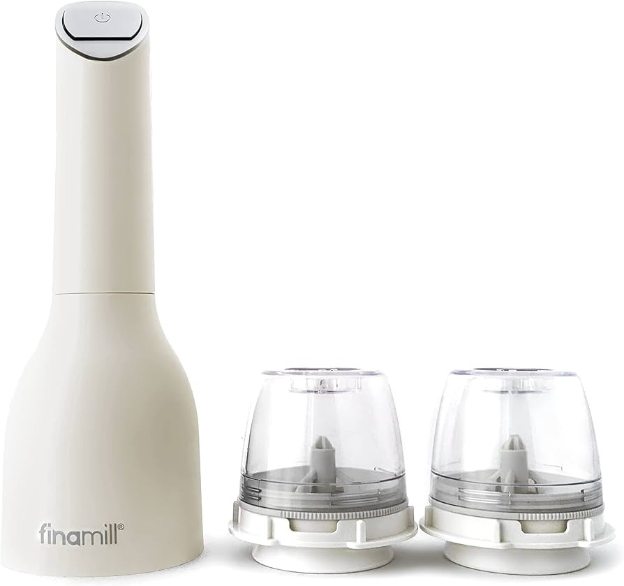 FinaMill’s Award-Winning Battery Operated Salt and Pepper Grinder Set – Adjustable Coarseness... | Amazon (US)