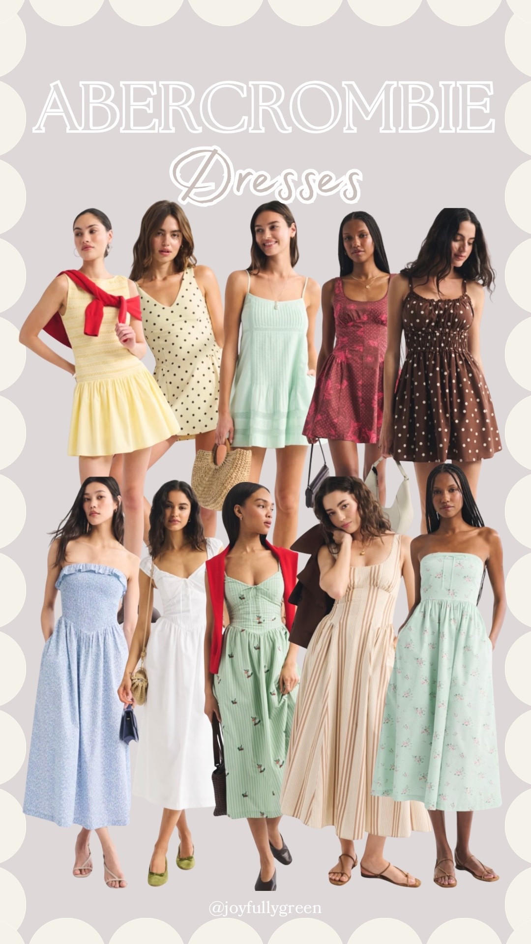 Abercrombie summer dresses // maxi dress // mini dress // vacation outfit 

15% off with code SHORTSAF

#LTKSeasonal #LTKSaleAlert