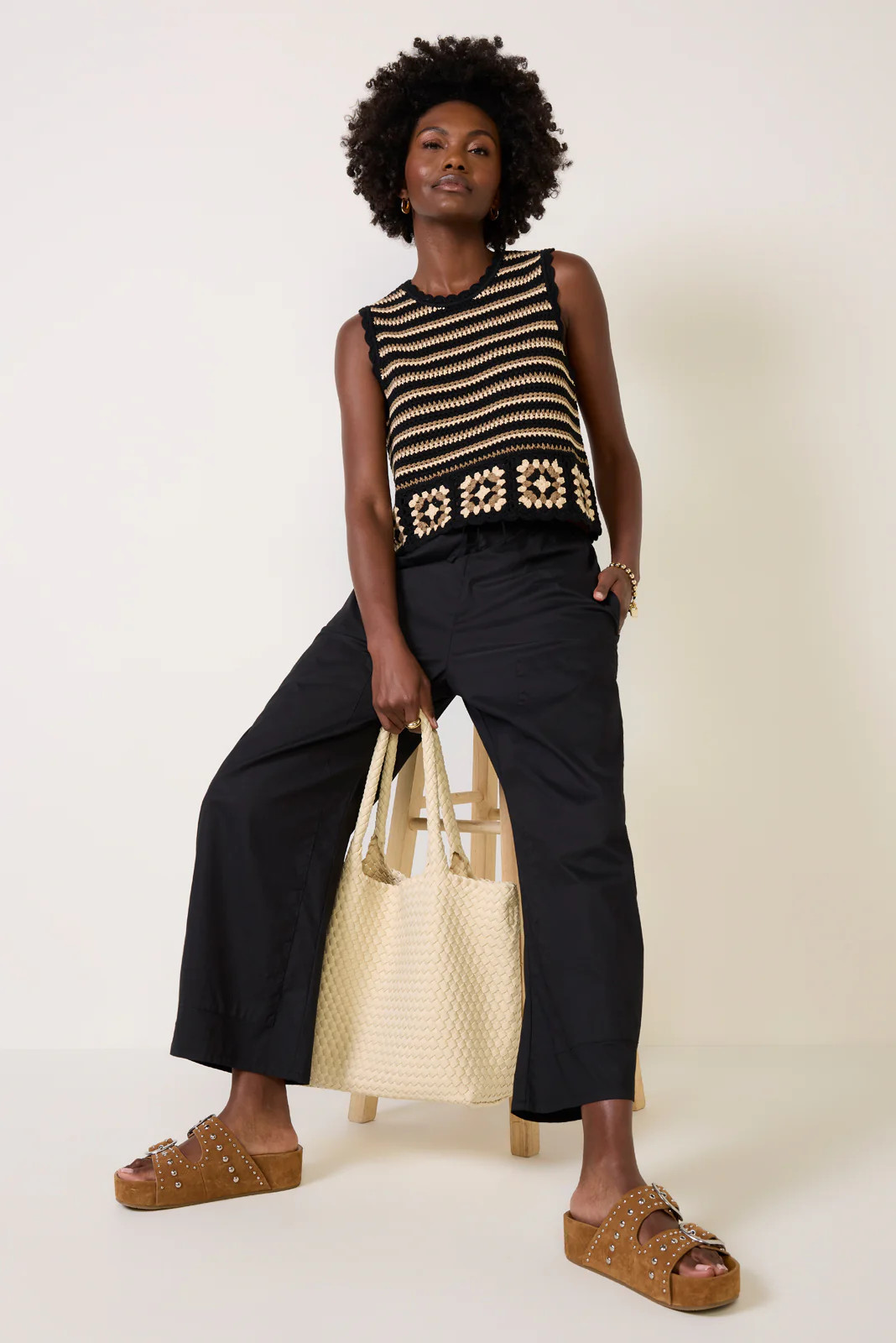 Hazel Crochet Tank | Evereve