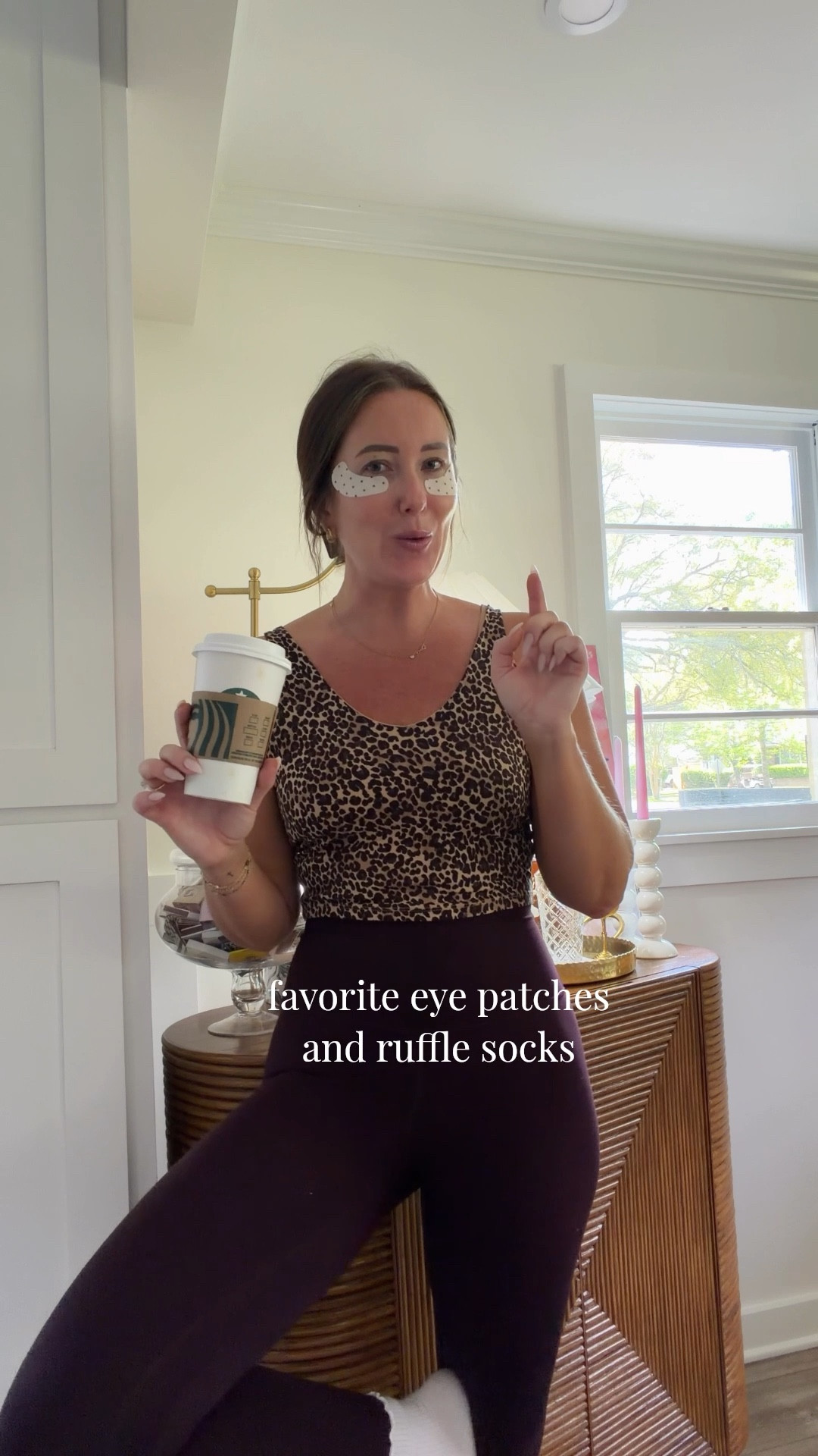 My favorite eye patches + ruffle socks - both Amazon finds! 

#LTKootd #LTKBeauty #LTKActive