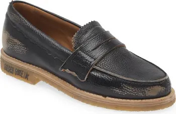 Jerry Grained Leather Penny Loafer (Women) | Nordstrom