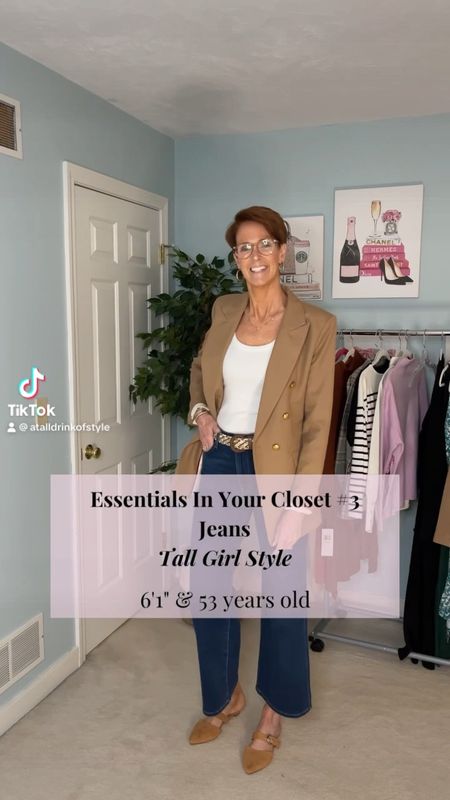 Essentials in your closet Part 3 - Jeans

Elevate Your Everyday Style with Timeless Classics! 

Timeless Classic Everyday Essentials in your Closet Part 3

Jeans

Did you catch part 1 all about stripes and part 2 all about a black top?

In this reel, I'm unveiling the versatility of a wardrobe essential: JEANS!

From casual chic to sophisticated elegance, I've curated several stunning looks to inspire your daily fashion game:

1️⃣ Tee shirt + Sneakers
2️⃣ Tee shirt + Black cardigan + Sneakers
3️⃣ Tee shirt + Camel Blazer + Mules
4️⃣ Bright floral sweater + Loafers
5️⃣ Stripe top + Sneakers
6️⃣ Satin button down shirt + Brown booties
7️⃣ Black top + Plaid Blazer + Black heels

Unlock the potential of this closet essential and effortlessly elevate your style! 

Which look resonates with your vibe? Tell me in the comments! 👇

Ready to revamp your wardrobe? Head to my LTK shop for links to everything I am wearing.

Stay tuned for next week’s Timeless Classic Everyday Essential. Can you guess what it might be?

Don't forget to tag a friend who needs some fashion inspo and hit that save button for your next shopping spree! 

#LTKover40 #LTKstyletip #LTKfindsunder100